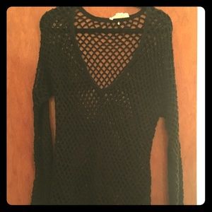 Black BCBG knitted sweater